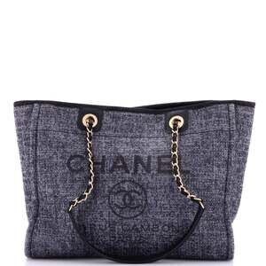 Chanel Deauville Tote Raffia With #242402C40B